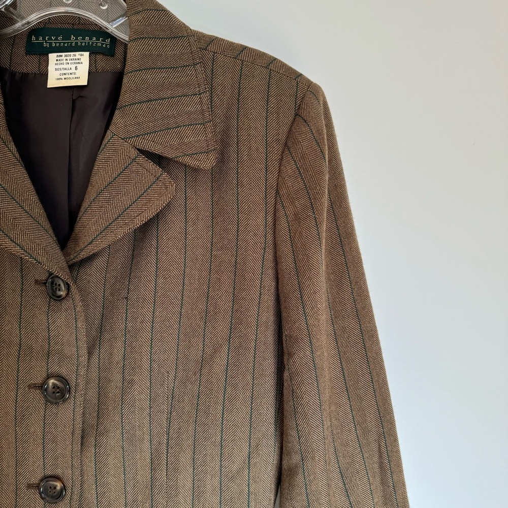Harve Benard Vintage Cropped Blazer Size 6